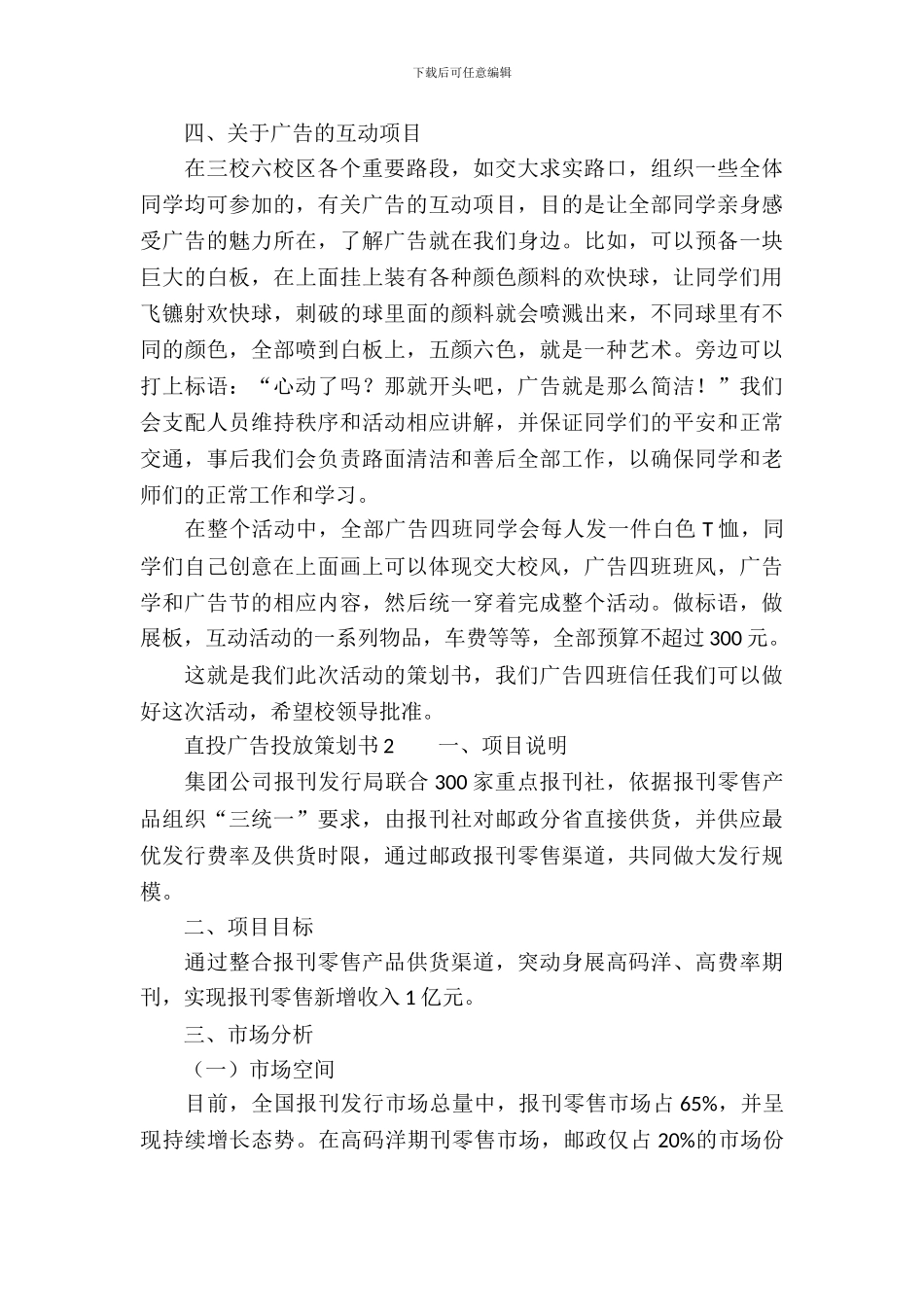 直投广告投放策划书_第3页