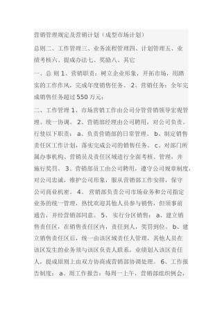 电力电表设备营销的商业计划书