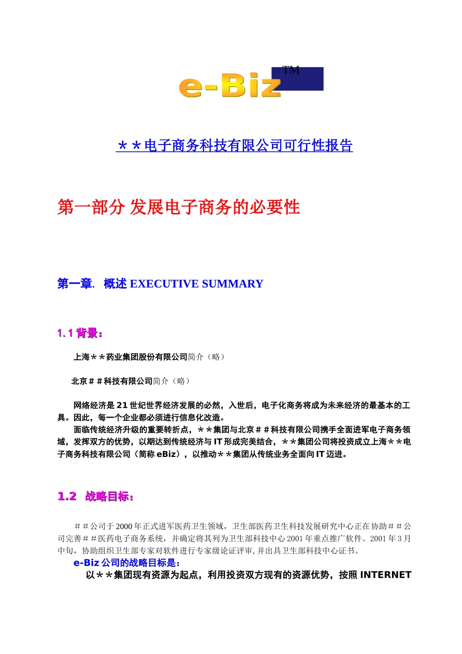 电子商务科技有限公司可行性报告_第3页