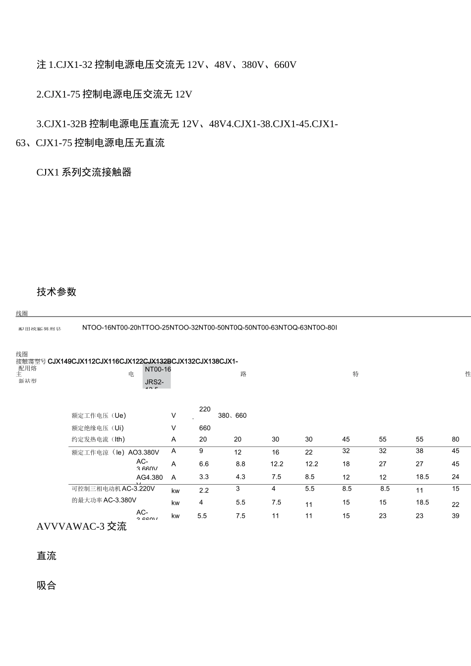 德力西交流接触器._第1页