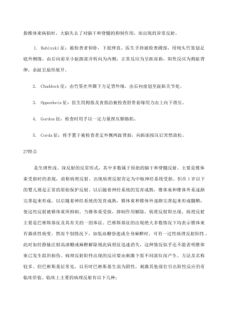 病理反射检查