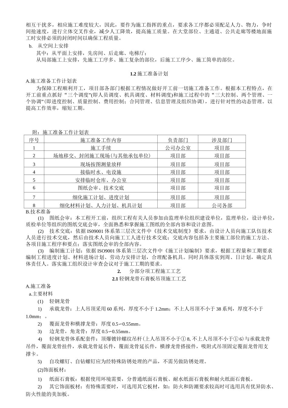 某楼公共走廊及电梯厅装修工程施工组织设计_第3页