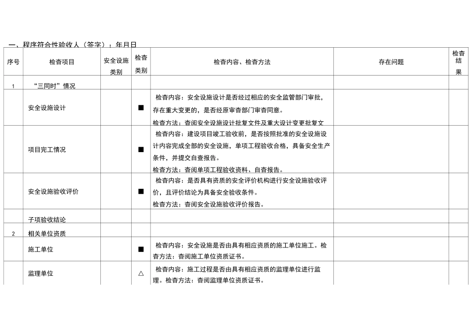 露天矿山竣工验收表_第2页