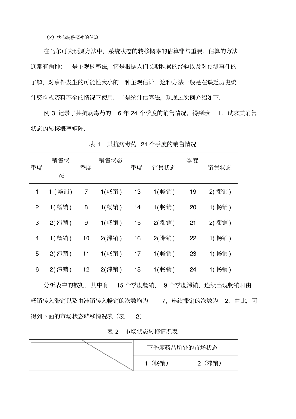 马氏链模型及matlab程序_第3页