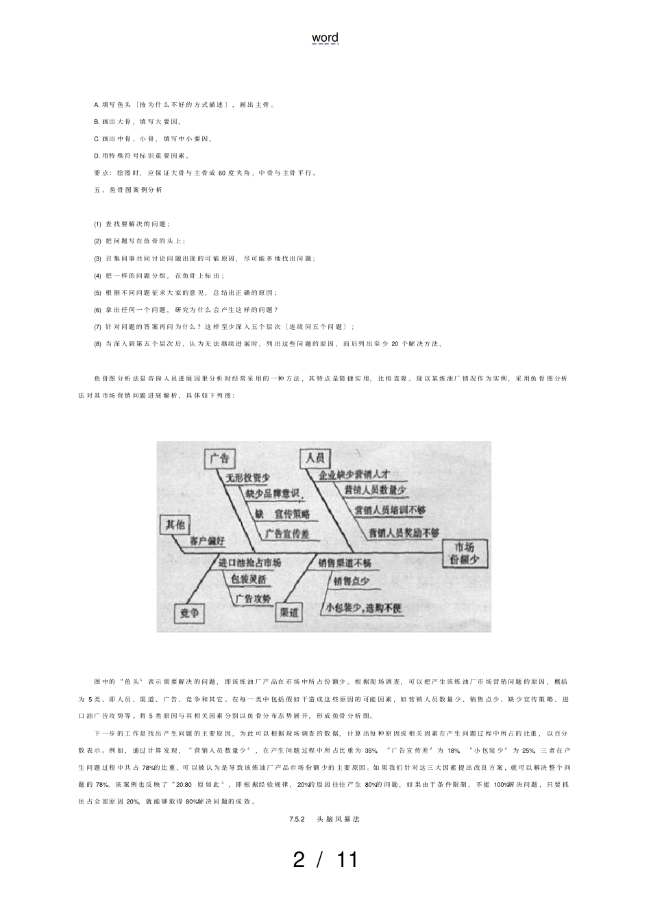 鱼骨头法和头脑风暴法_第2页