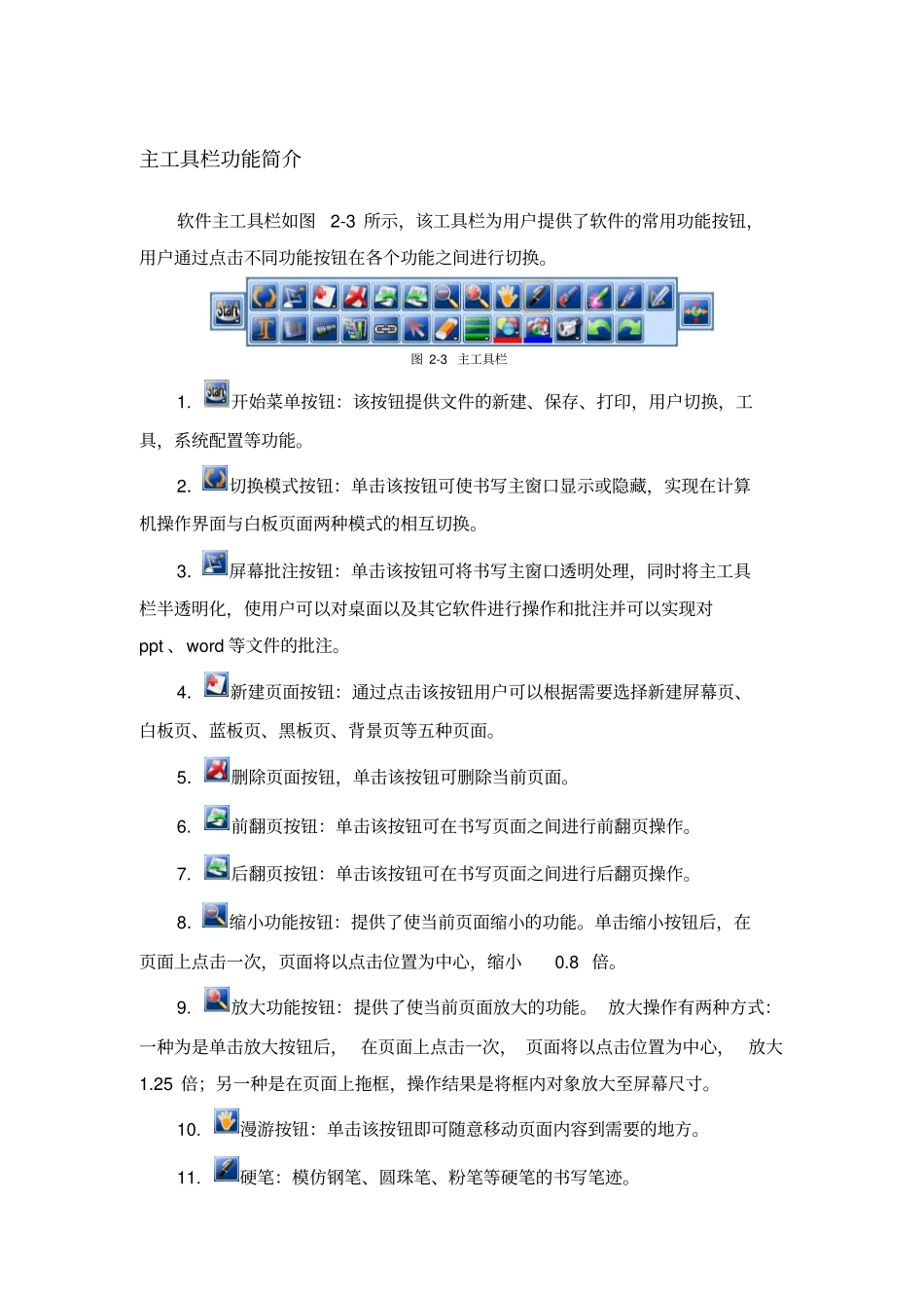 鸿合交互式电子白板常用功能资料_第1页