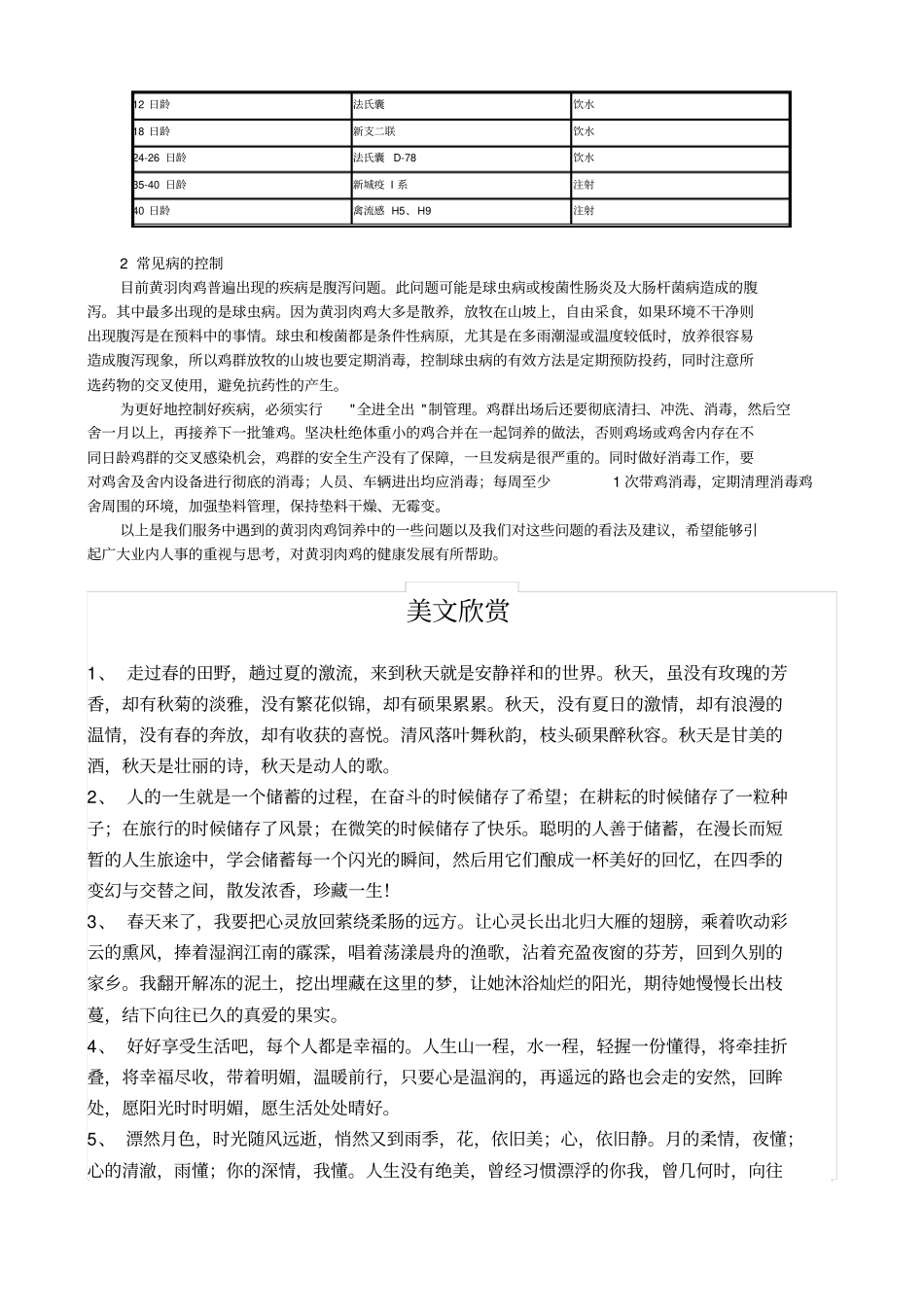黄羽肉鸡饲养管理中的几点经验总结_第3页