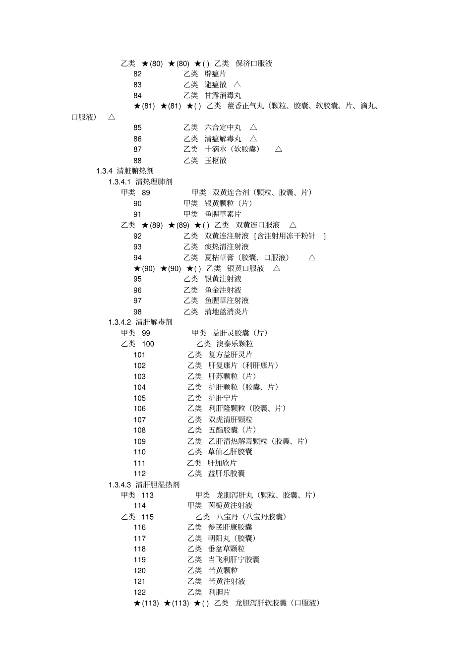 黑龙江基本医疗保险和工伤保险药品目录_第3页
