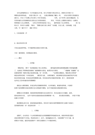 默默无闻与惊人神话