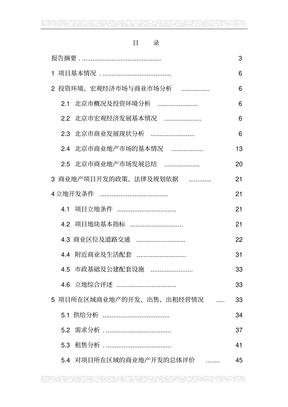 龙房商道项目可行性研究报告_第1页