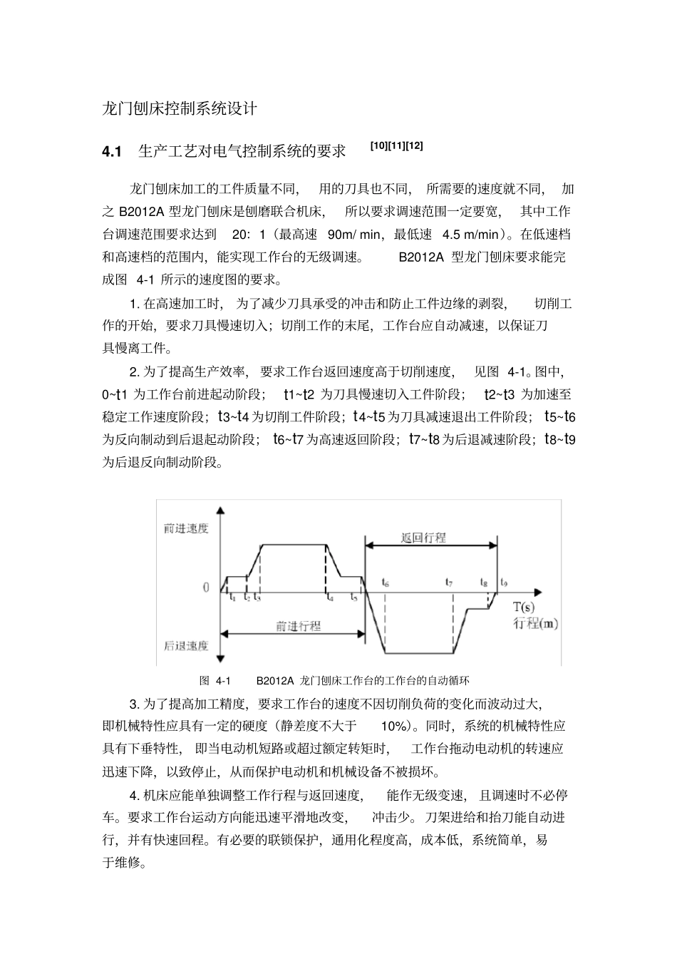 龙门刨床控制系统设计_第1页