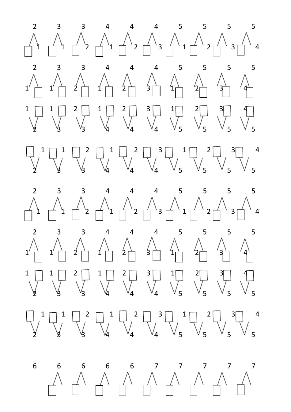 -10以内数的分解与组合练习题_第1页