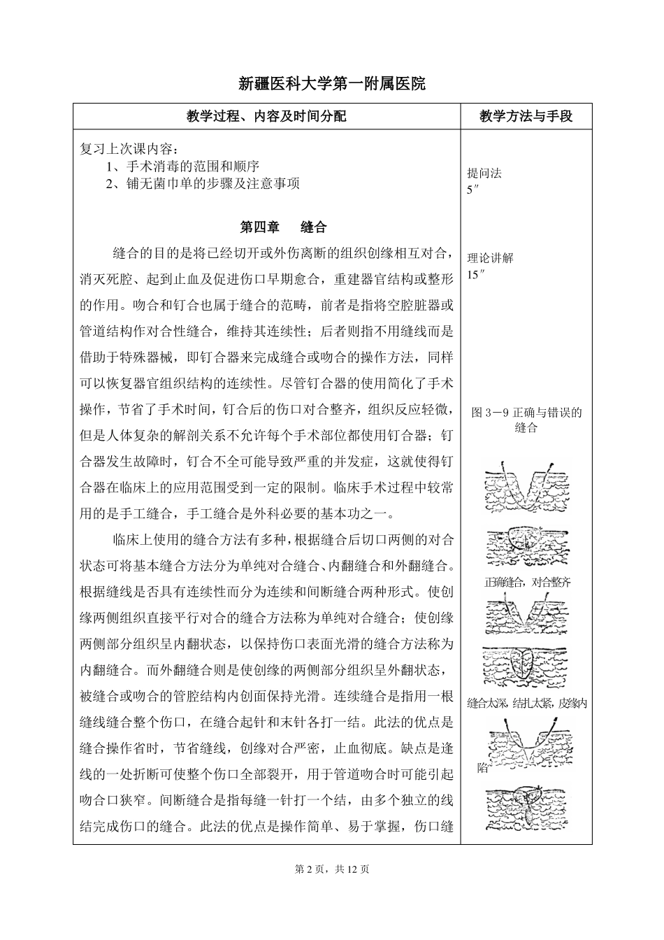 -外科手术基本功练习-缝合讲义_第2页