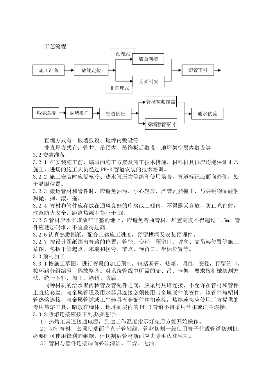 017-2006室内给水塑料管道安装热熔连接施工_第3页