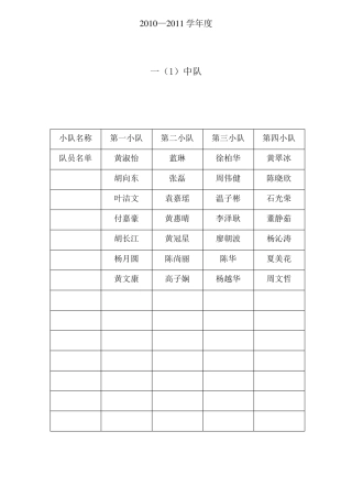 10-11队员队籍册内