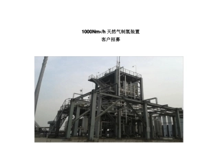 1000Nm3h天然气制氢装置