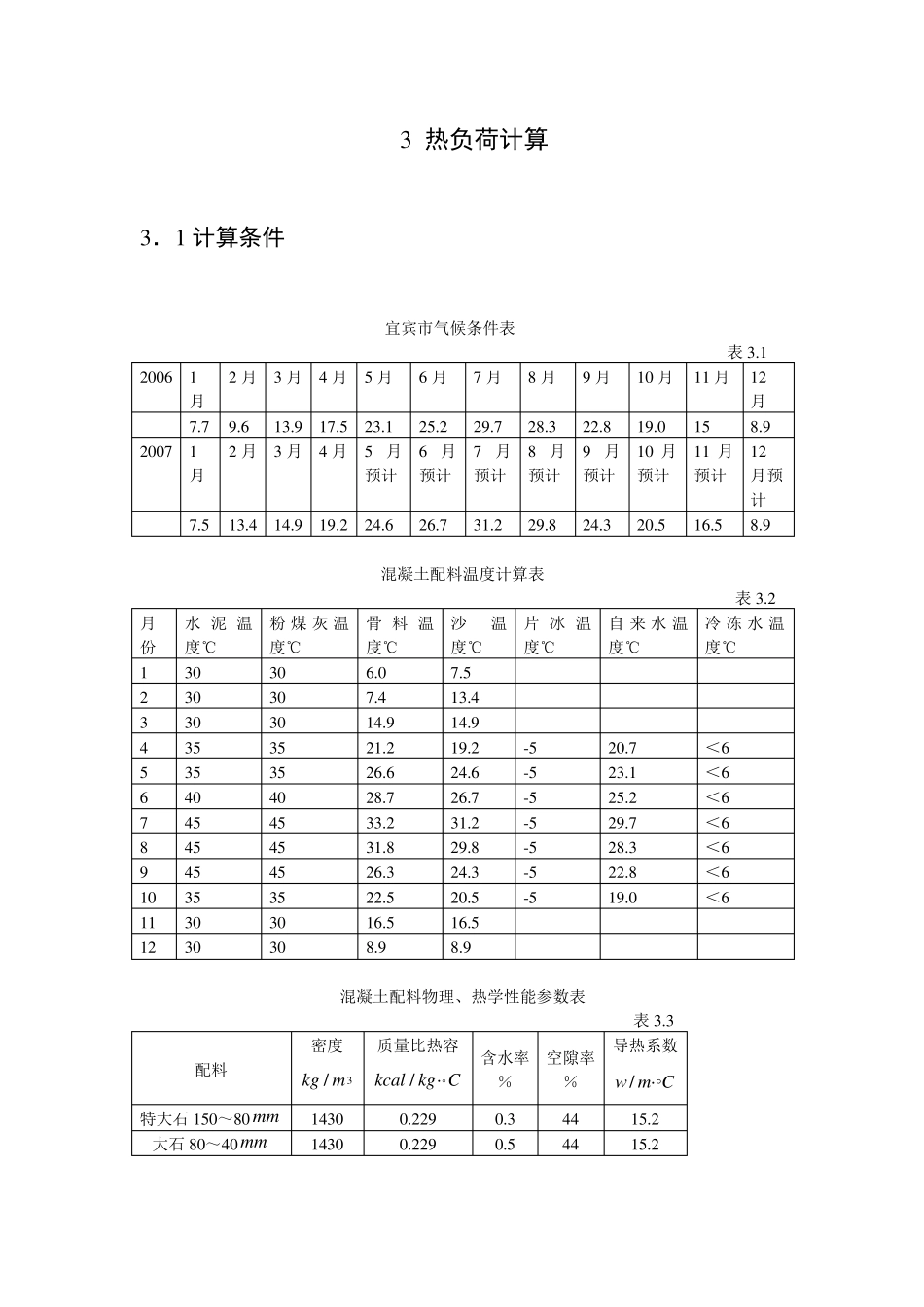 12度混凝土搅拌骨料温度计算_第1页