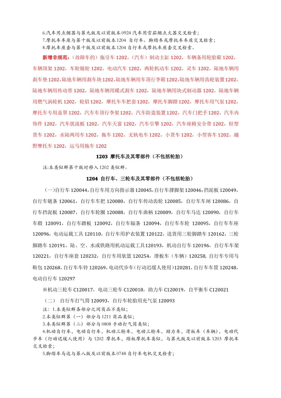 12类2017-商标类别明细_第3页