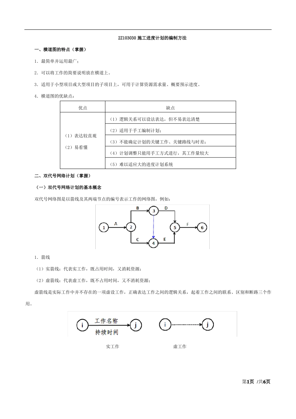 15、施工进度计划的编制方法_第1页