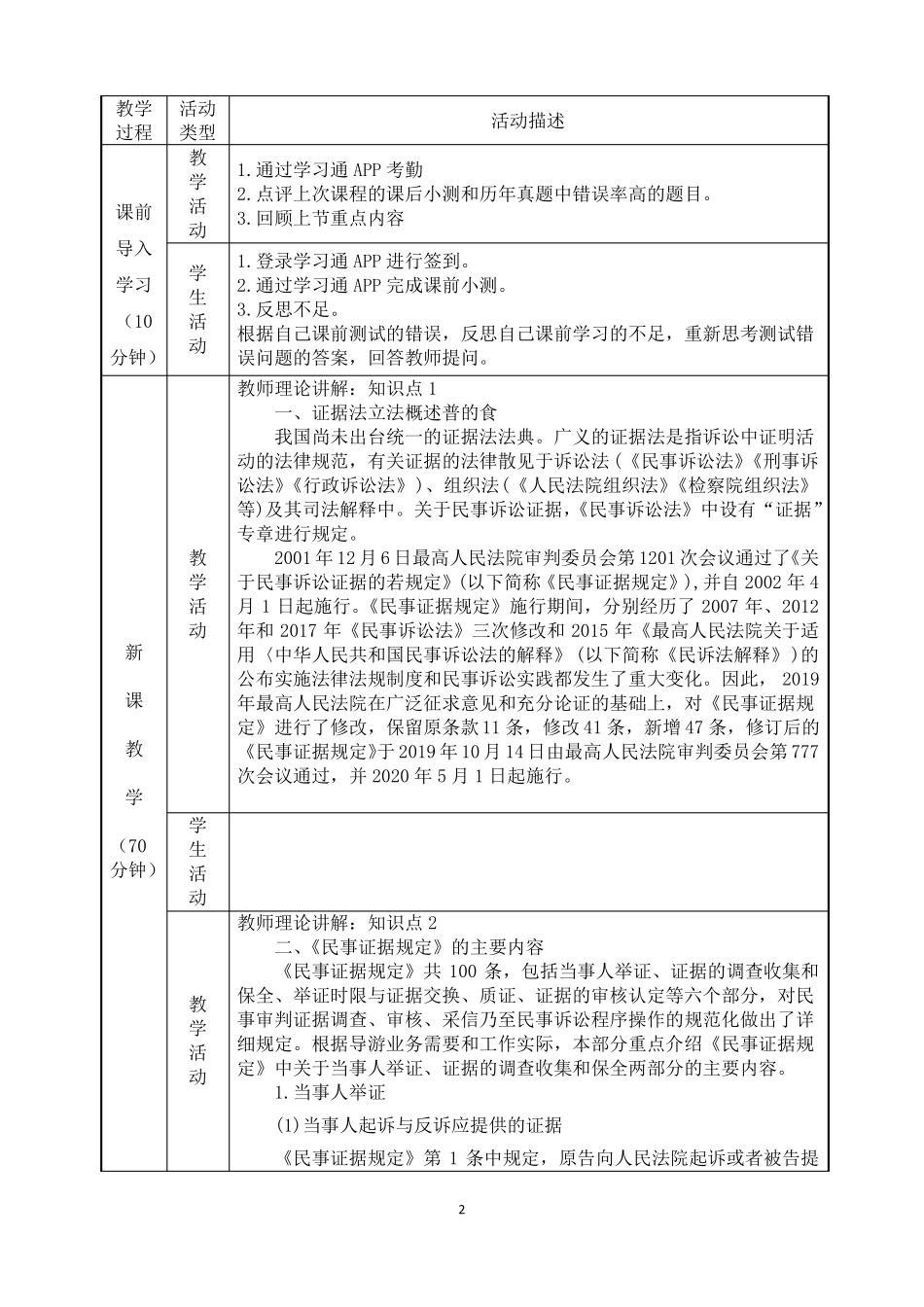 15民事诉讼证据法律制度政策与法律法规第五版教案_第2页
