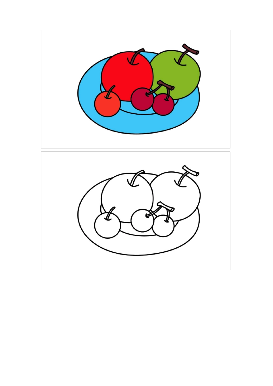 1一3岁宝宝简笔画高清可打印_第2页