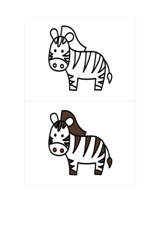 1一3岁宝宝简笔画高清可打印