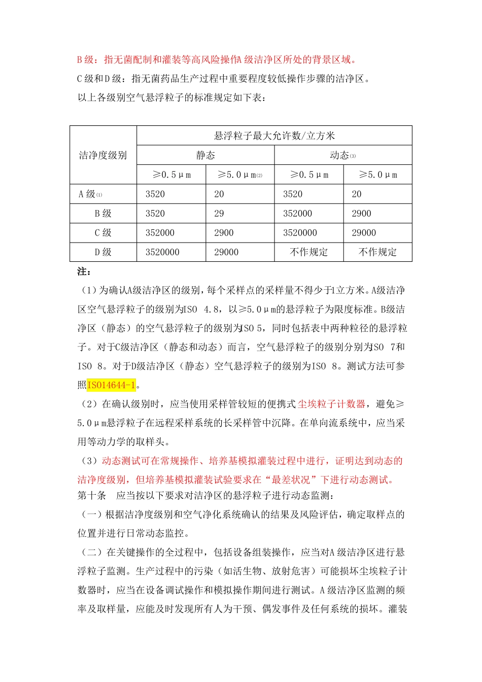 2010版GMP附录无菌药品_第2页