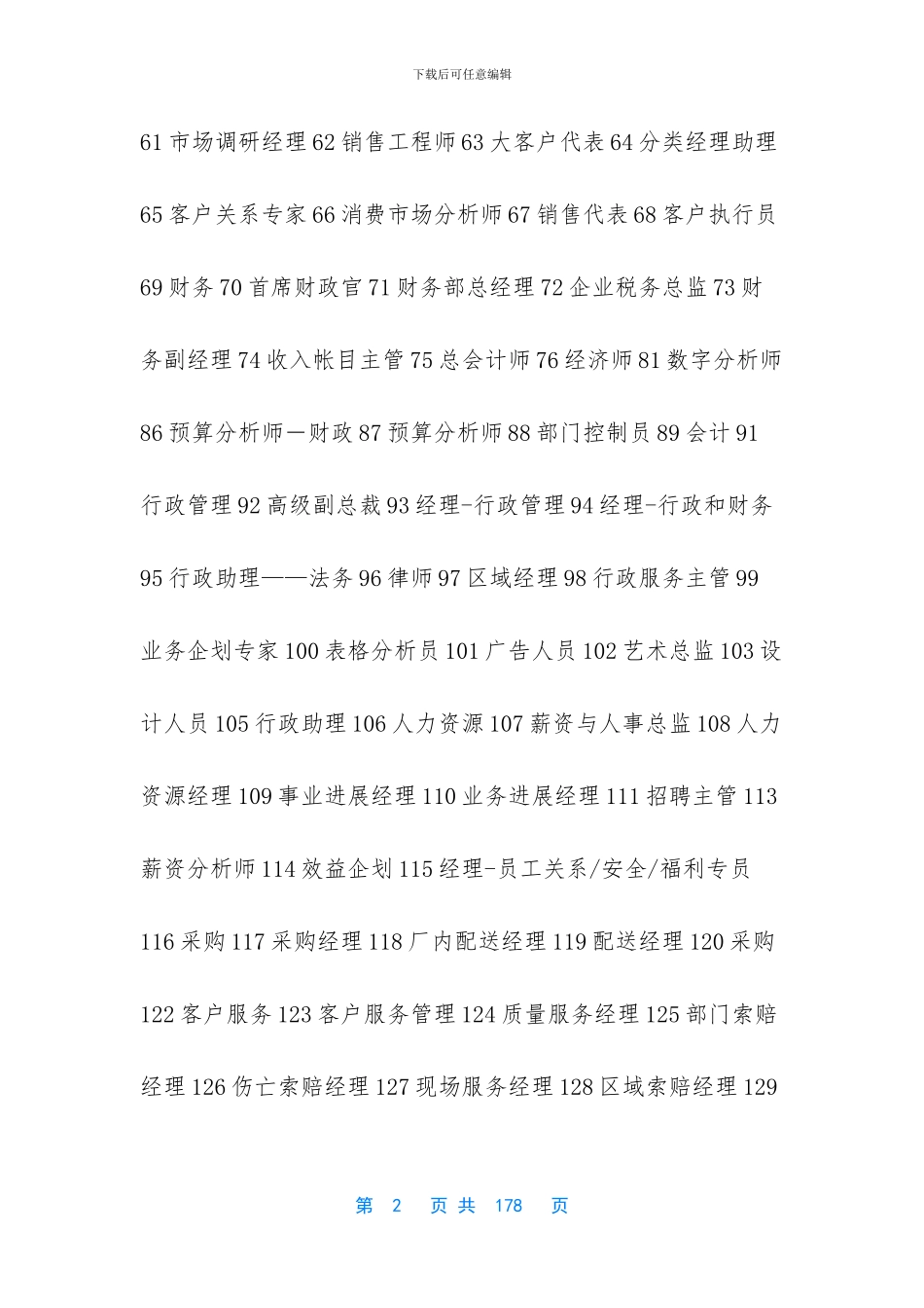 绩效考核指标库_第2页