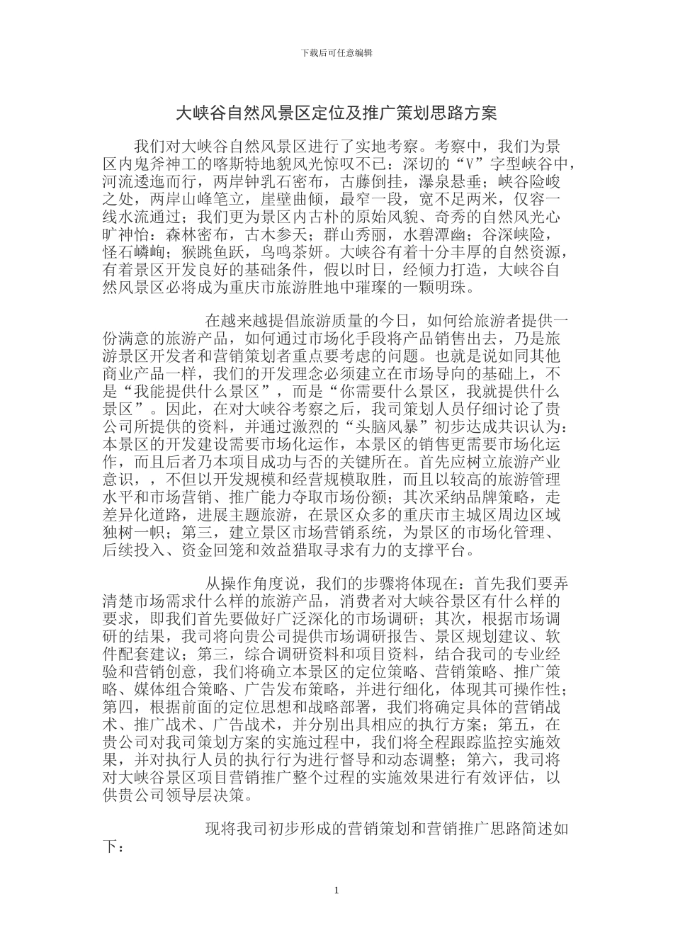 营销策划思路方案_第1页