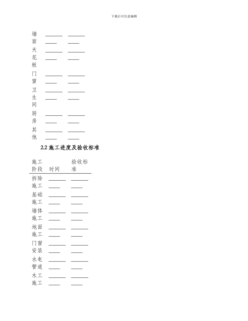装修合同珠海市住宅室内装饰装修合同_第2页