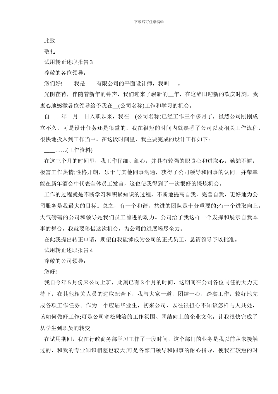 试用转正述职报告_第3页