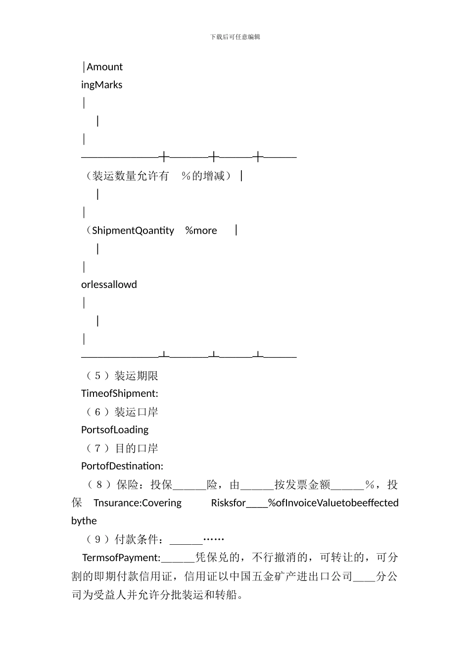 货物出口合同(英文版)_第3页