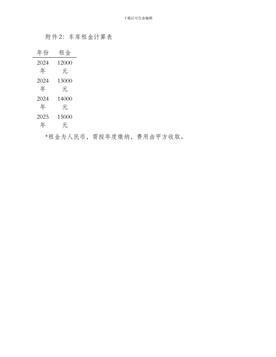 车库租赁合同协议书_第3页