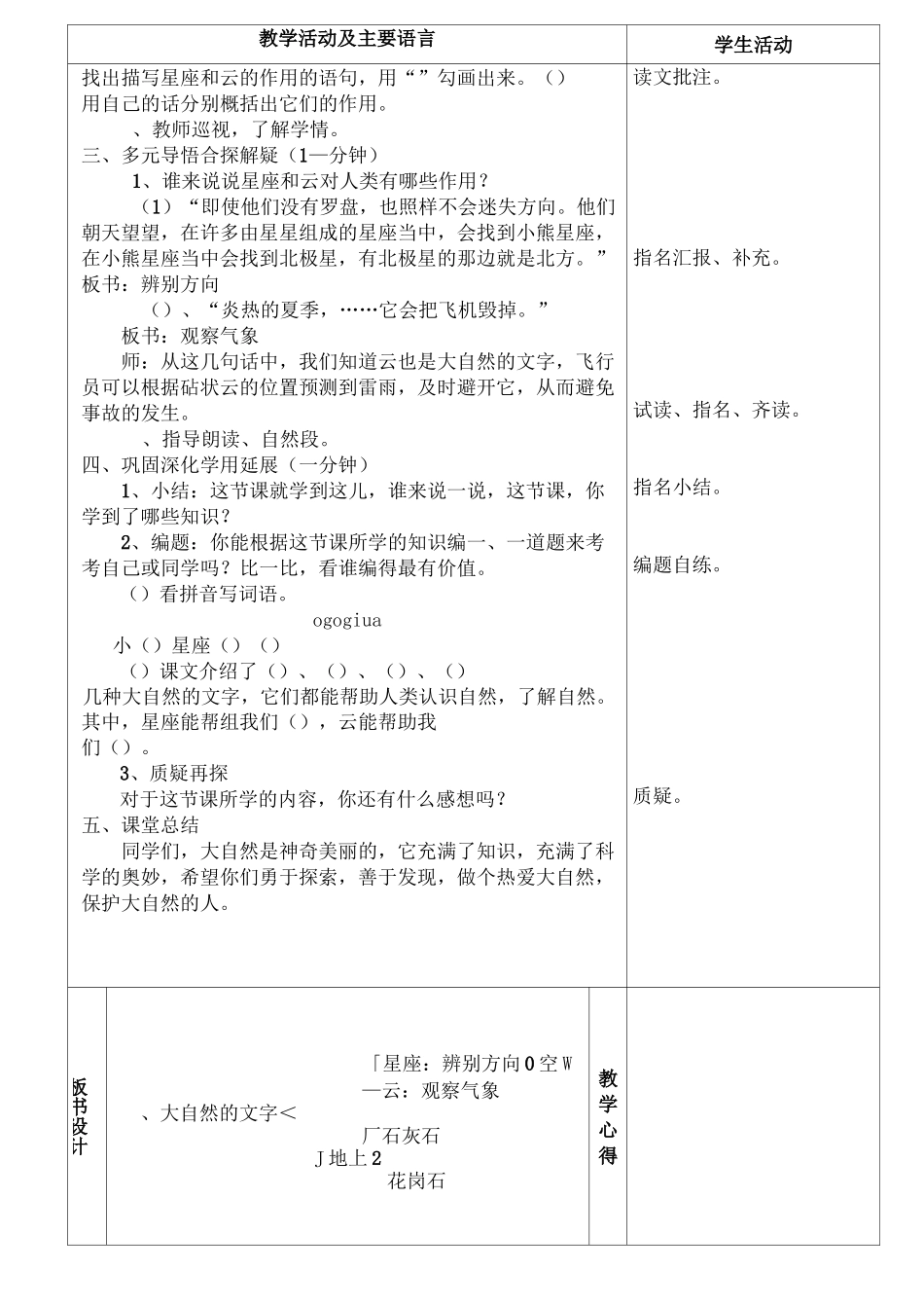 各科渗透环境教育优秀教案_第2页
