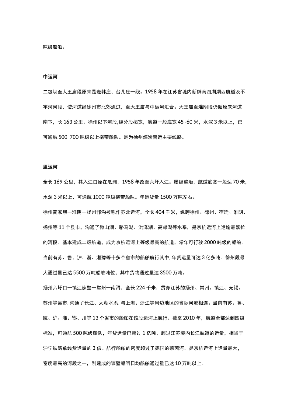 常识积累：京杭大运河_第3页