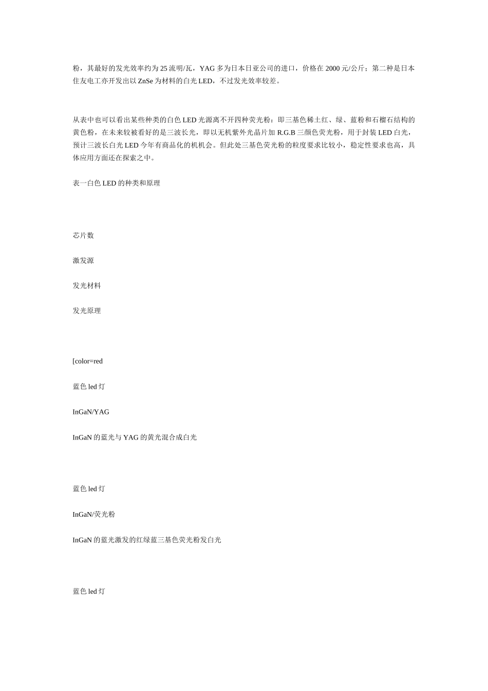 led灯的结构及发光原理_第3页