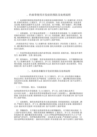 常见护理操作并发症预防及处理