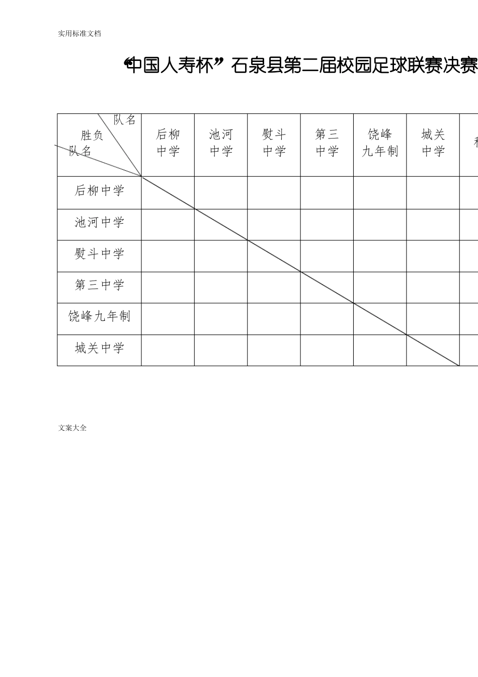 2016足球决赛对阵轮次及比赛时间表_第3页