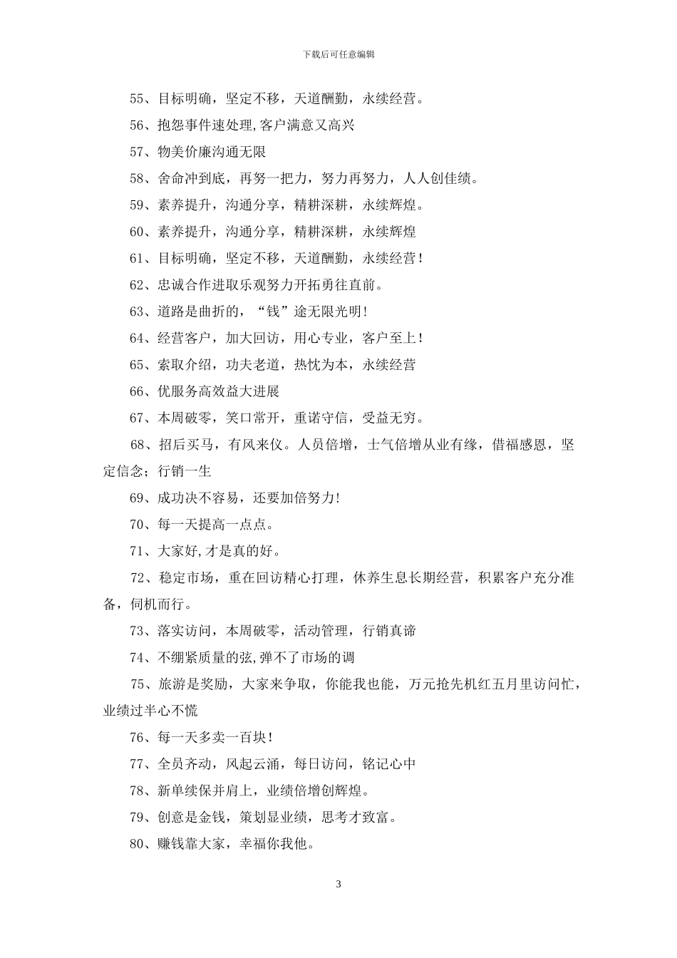 销售团队口号246则_第3页