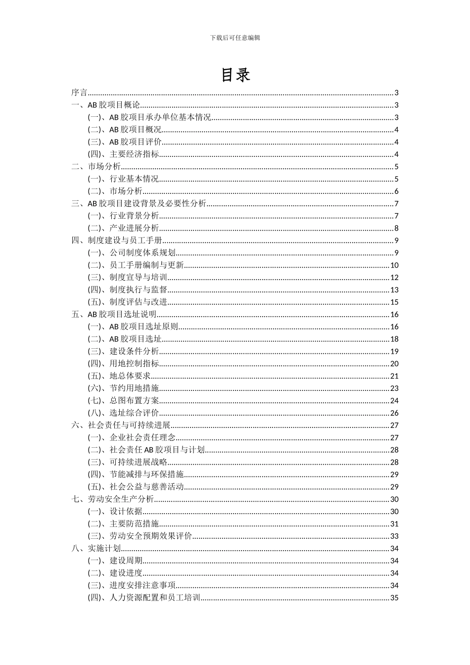 2024年AB胶项目深度研究分析报告_第2页