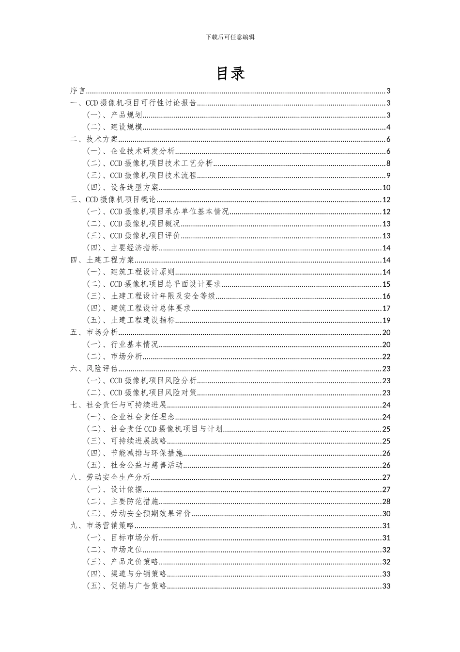 2024年CCD摄像机项目可行性研究报告_第2页