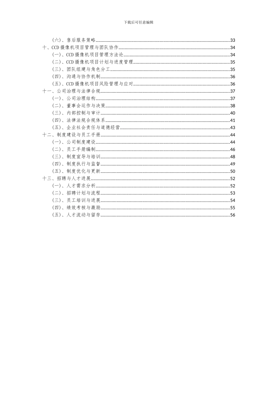 2024年CCD摄像机项目可行性研究报告_第3页