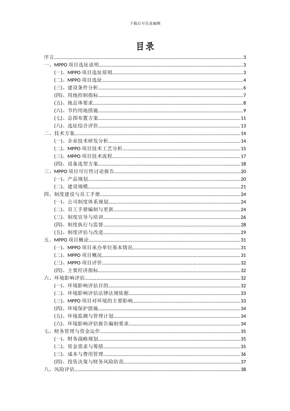2024年MPPO项目可行性研究报告_第2页
