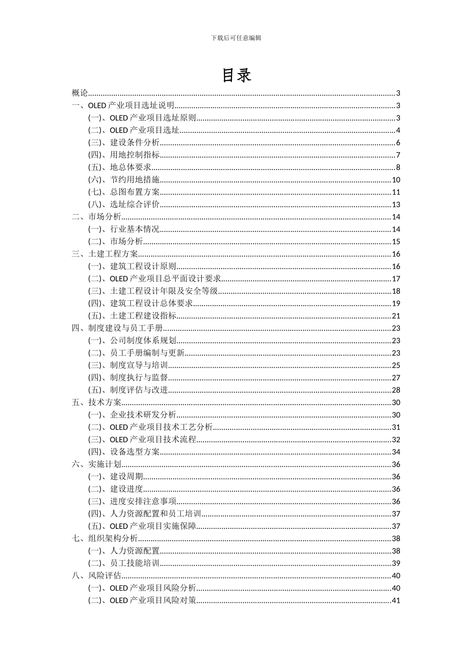 2024年OLED产业项目深度研究分析报告_第2页
