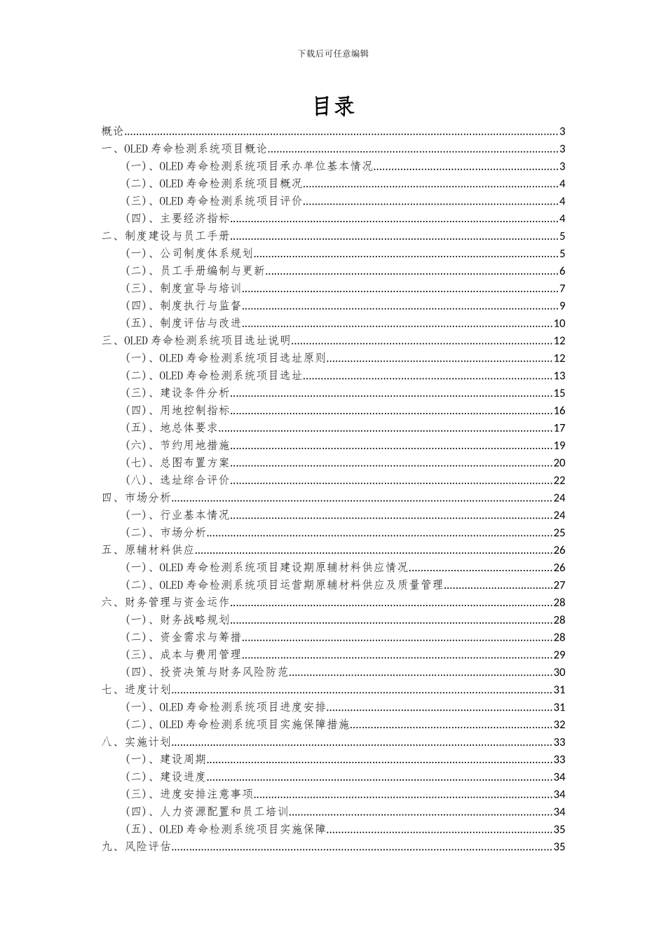 2024年OLED寿命检测系统项目可行性研究报告_第2页