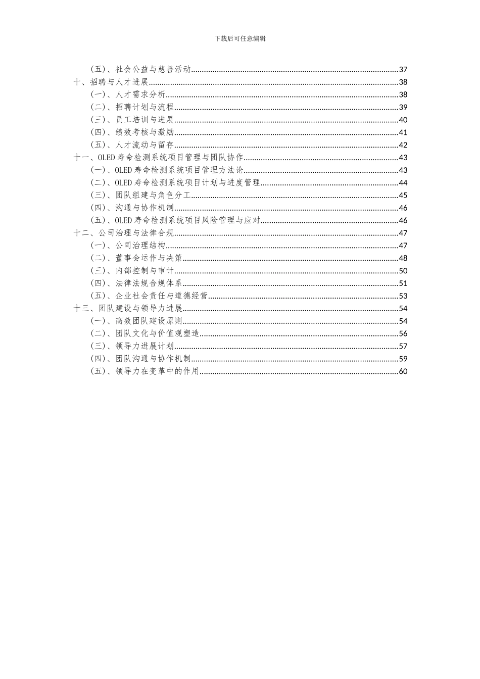 2024年OLED寿命检测系统项目投资分析及可行性报告_第3页