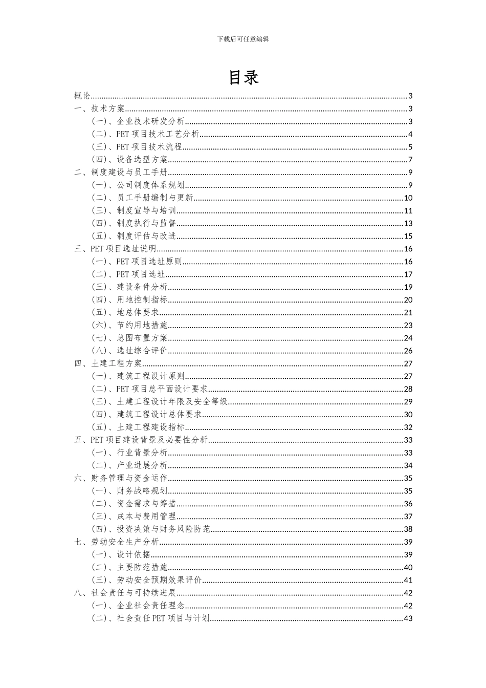 2024年PET项目深度研究分析报告_第2页