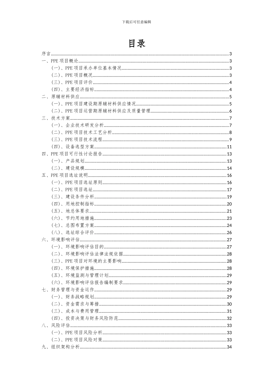 2024年PPE项目深度研究分析报告_第2页