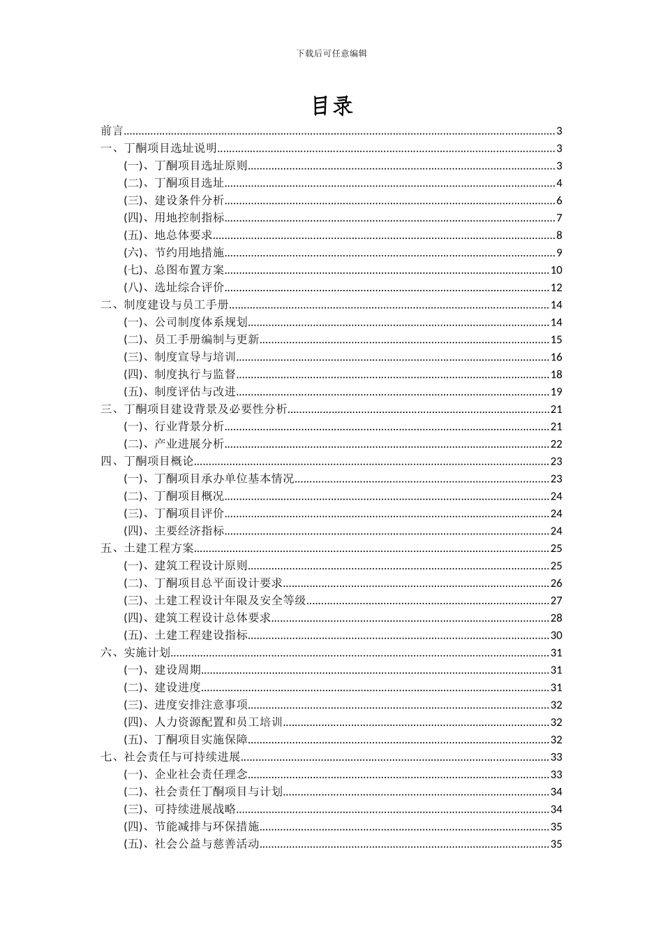 2024年丁酮项目可行性分析报告_第2页