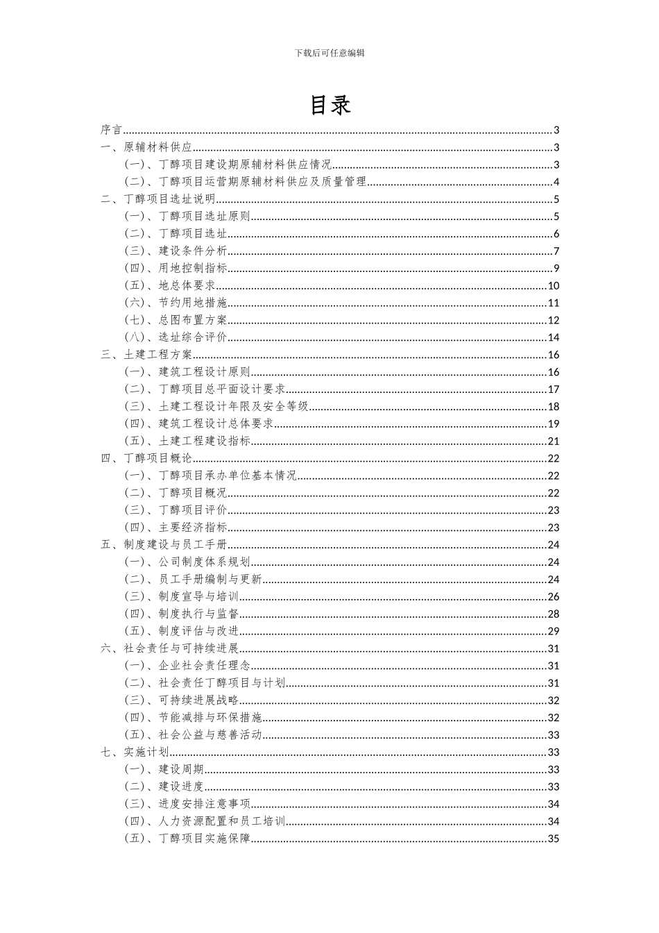2024年丁醇项目可行性分析报告_第2页